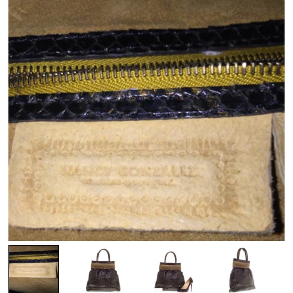 Nancy Gonzalez python bag - Picture 3 of 4